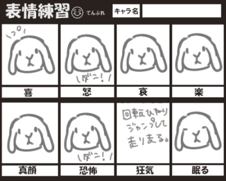 Re: 放置された途中絵たち by 🐰 500x400 - Usagi goya